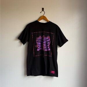 Black Men's Graphic T-Shirt Alien Labs size Medium